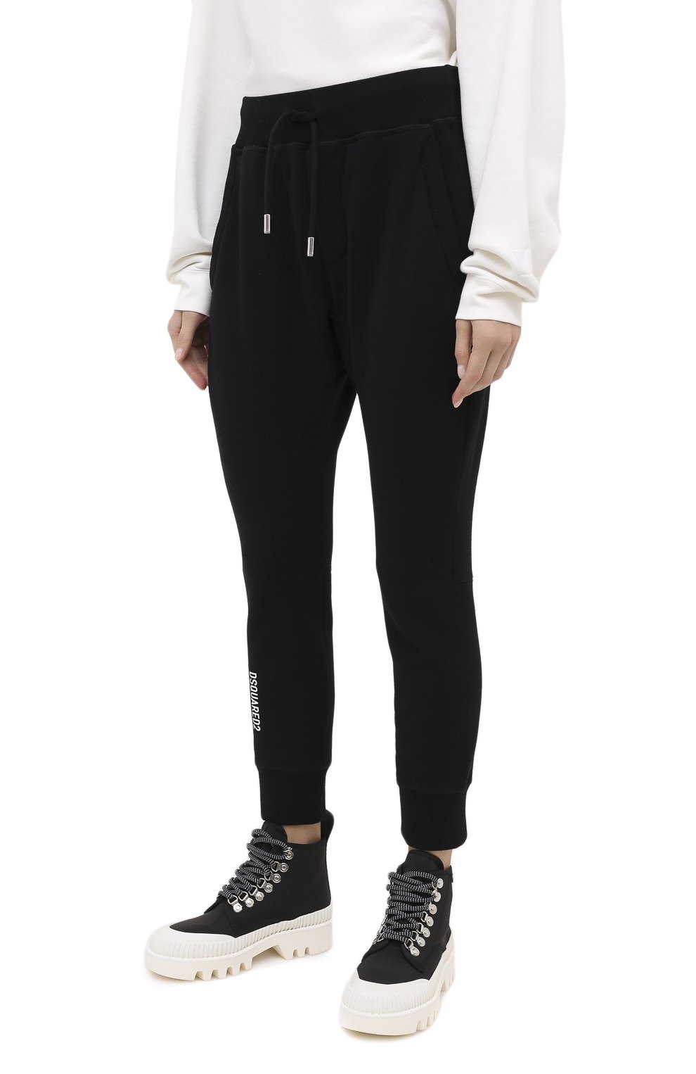 Хлопковые джоггеры DSQUARED2, арт. S80KA0002/S25042, фото 3