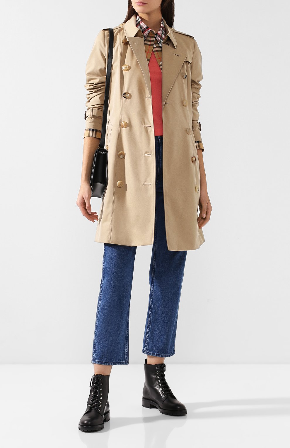 Хлопковый тренч chelsea	 BURBERRY, арт. 4073376, фото 2