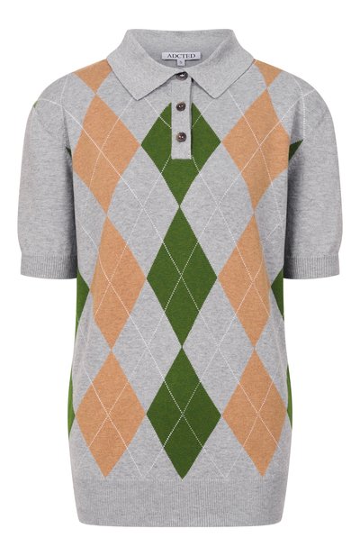 Женское поло из хлопка и кашемира ADDICTED, арт. AD2601