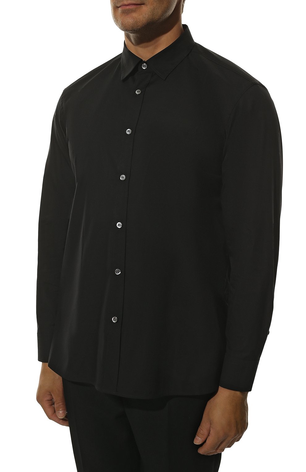 Хлопковая рубашка BURBERRY, арт. 8003074, фото 3