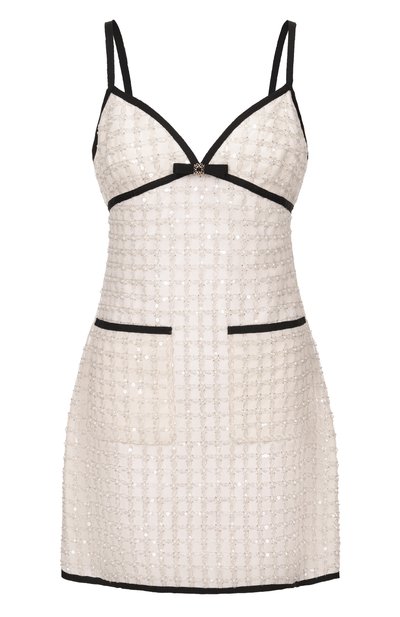 Женское платье с отделкой пайетками и бисером ELIE SAAB, арт. D1005AR26/TU023