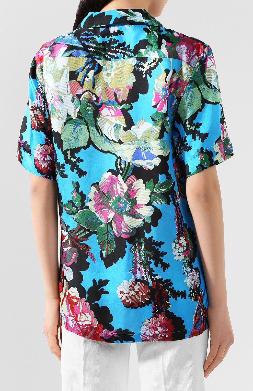 Рубашка из вискозы DRIES VAN NOTEN, арт. 201-10763-9436, фото 4
