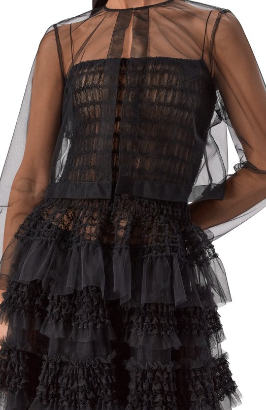 Шелковое платье Giulia Gurman D17 Чёрный  D17 Фото 4