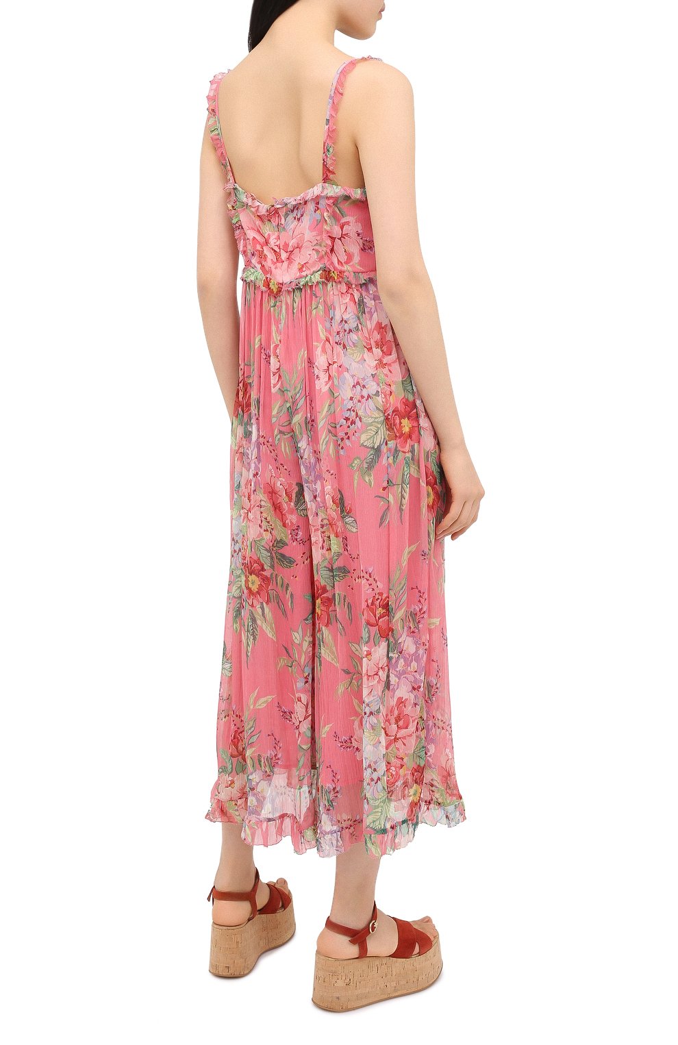 Шелковый комбинезон ZIMMERMANN, арт. 8209UBTD, фото 4