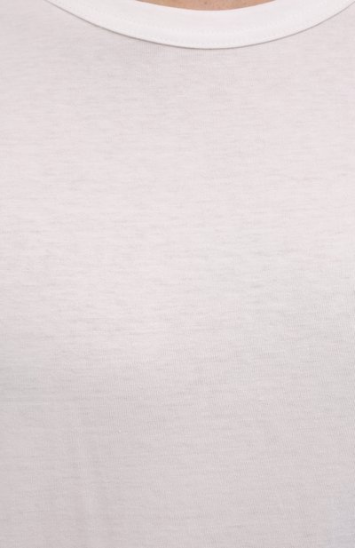 Хлопковая футболка YOHJI YAMAMOTO, арт. HX-T02-070, фото 5