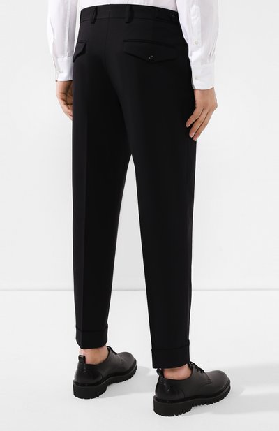 Брюки из смеси хлопка и шерсти DRIES VAN NOTEN, арт. 192-20932-8285, фото 4