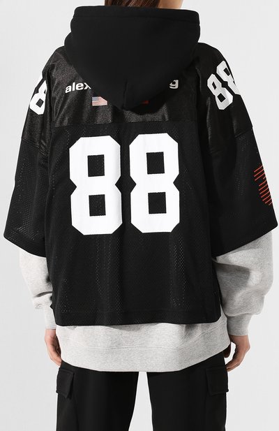 Хлопковое худи ALEXANDER WANG, арт. 1W491161Z1, фото 4