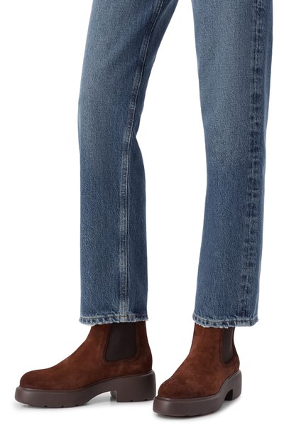 Замшевые челси easy SANTONI, арт. WTEG72325SM0NHLW, фото 2