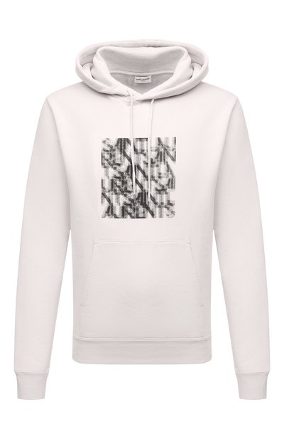Мужской хлопковое худи SAINT LAURENT, арт. 665272/Y36HQ