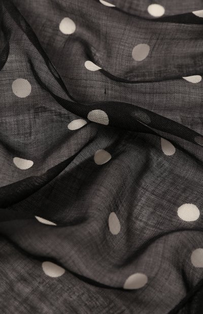 Платок из смеси кашемира и шелка SAINT LAURENT, арт. 580524/4Y667, фото 2