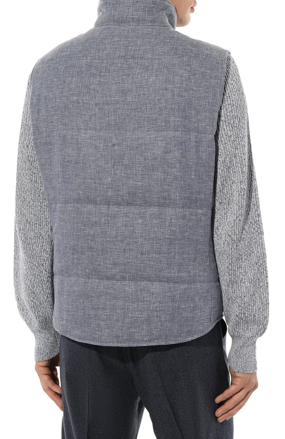 Пуховый жилет BRUNELLO CUCINELLI, арт. MD4951852, фото 4