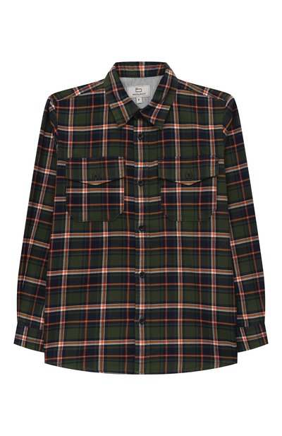 Хлопковая рубашка WOOLRICH, арт. CFWKSI0053MRUT3151, фото 1