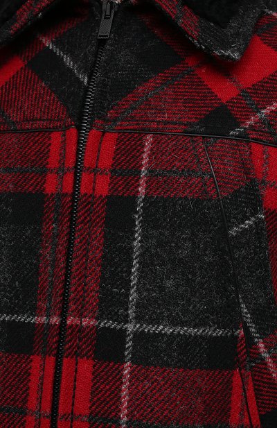 Шерстяной бомбер SAINT LAURENT, арт. 615978/Y9B02, фото 5