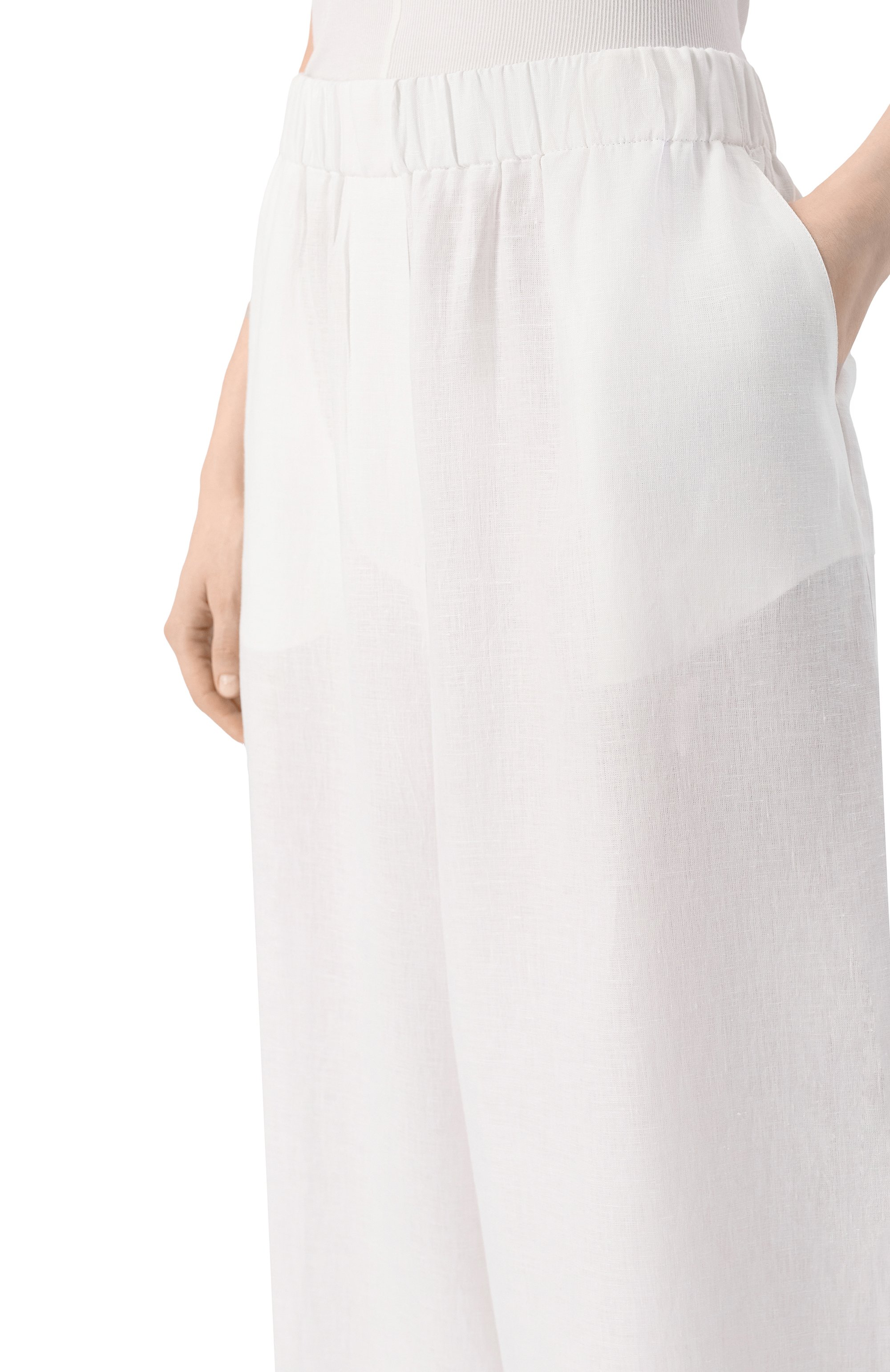 Льняные брюки LORO PIANA, арт. FAP3842, фото 5