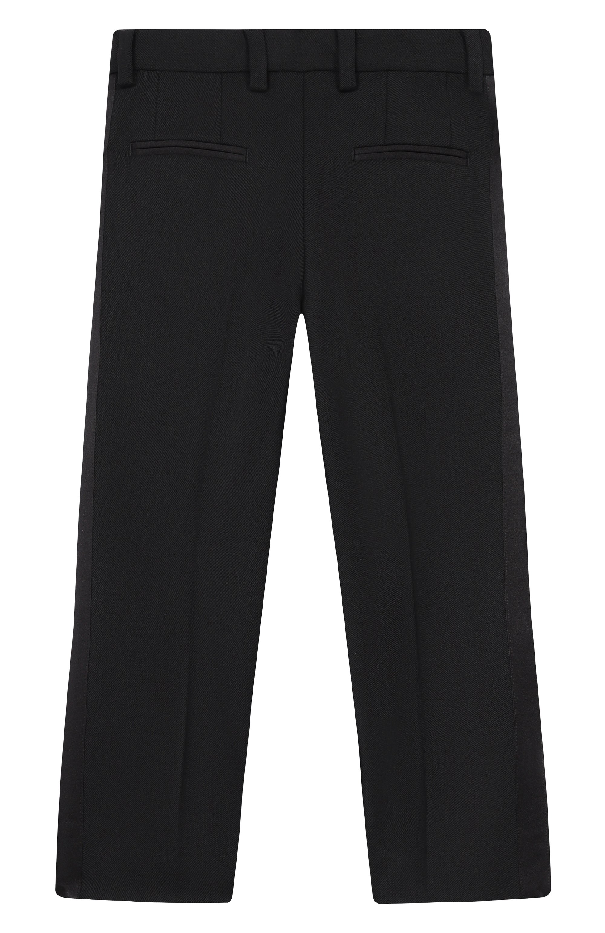 Шерстяные брюки DOLCE & GABBANA, арт. L45P14/G7PQI_001, фото 2