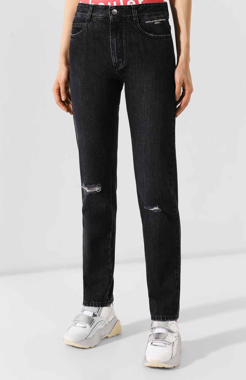 Джинсы с потертостями STELLA MCCARTNEY, арт. 548308/SNH05, фото 3