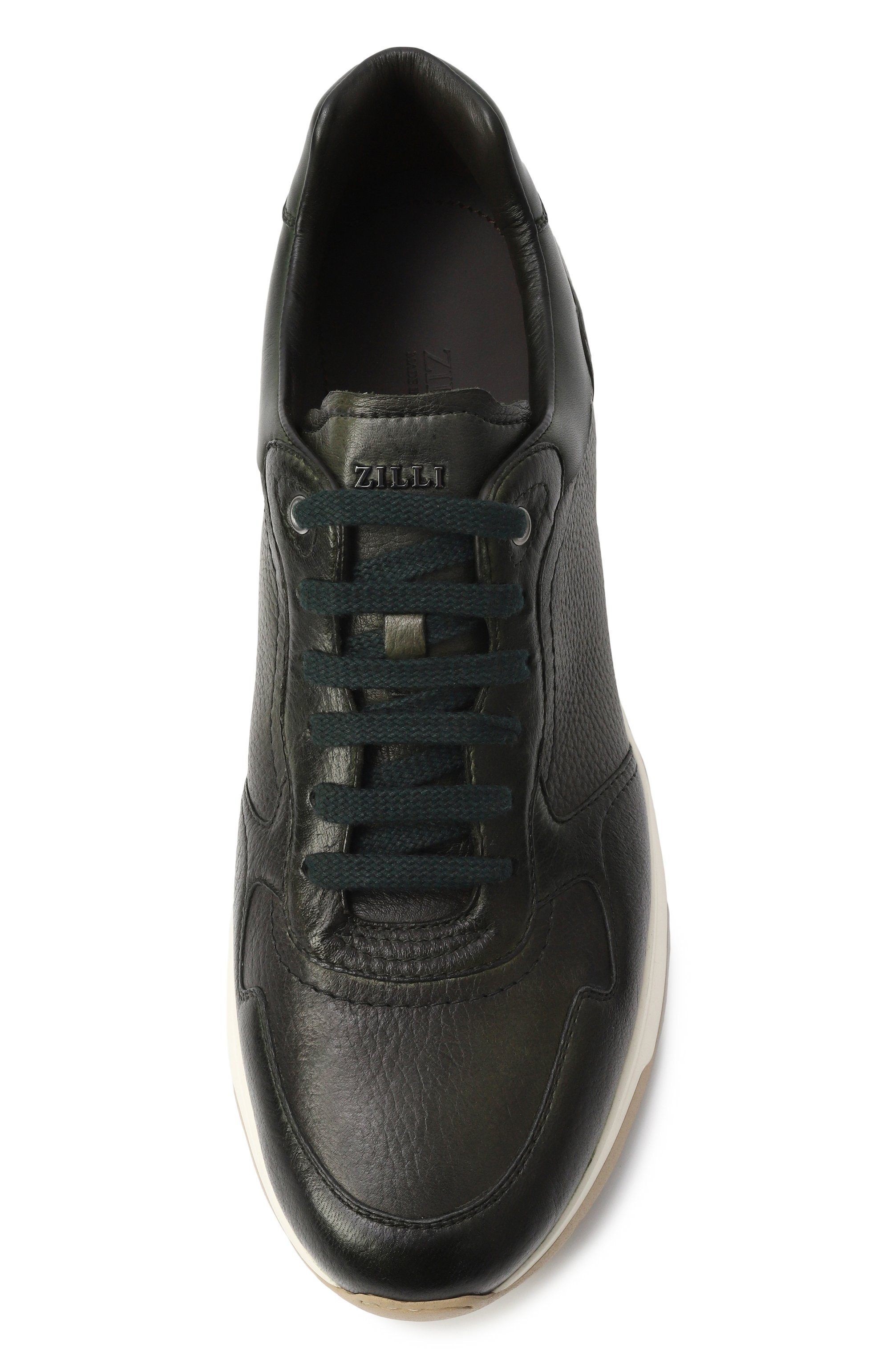 Кожаные кроссовки ZILLI, арт. H0138BM1166VZEV02, фото 6