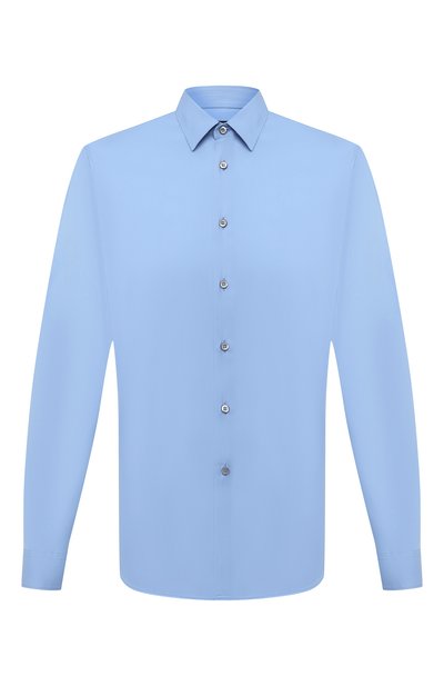 Мужская хлопковая рубашка PRADA, арт. UCN122-F62-F0076
