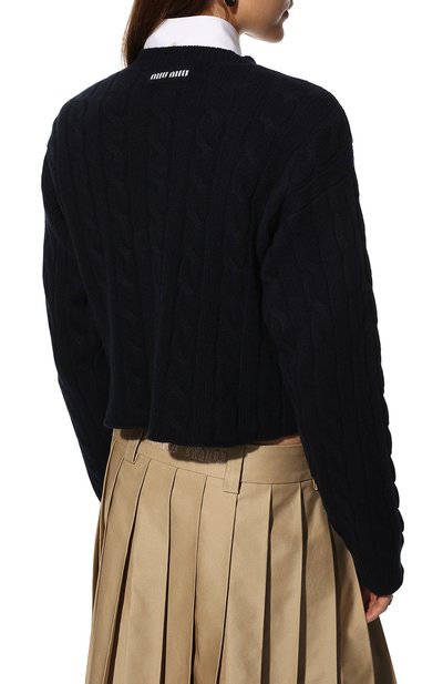 Кашемировый свитер MIU MIU, арт. MML611-1031-F0008, фото 4