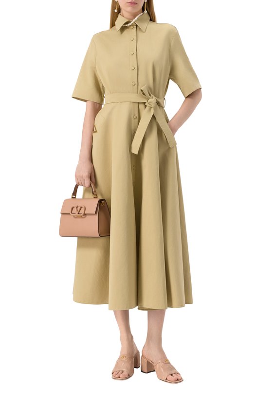 Сумка Vsling small Valentino 6W2B0F53/KGW Бежевый  6W2B0F53/KGW Фото 7