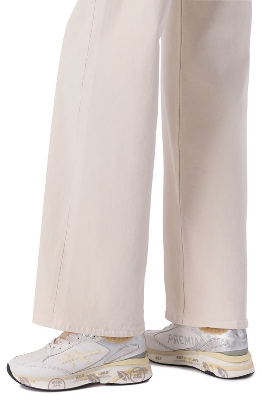 Комбинированные кроссовки Moerun-D Premiata M0ERUND/VAR 7798M Белый  M0ERUND/VAR 7798M Фото 2