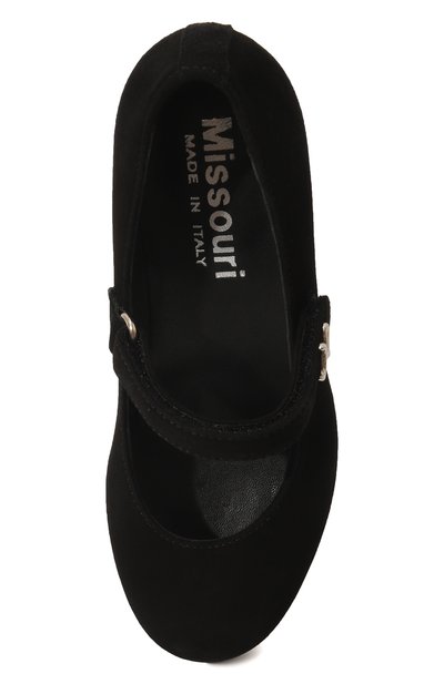 Замшевые туфли MISSOURI, арт. 78089M/BLACK SUEDE/28-30, фото 4