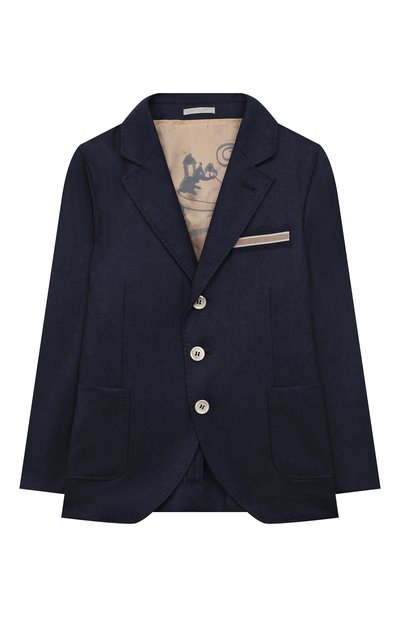 Шерстяной пиджак BRUNELLO CUCINELLI, арт. BE226K725A, фото 1