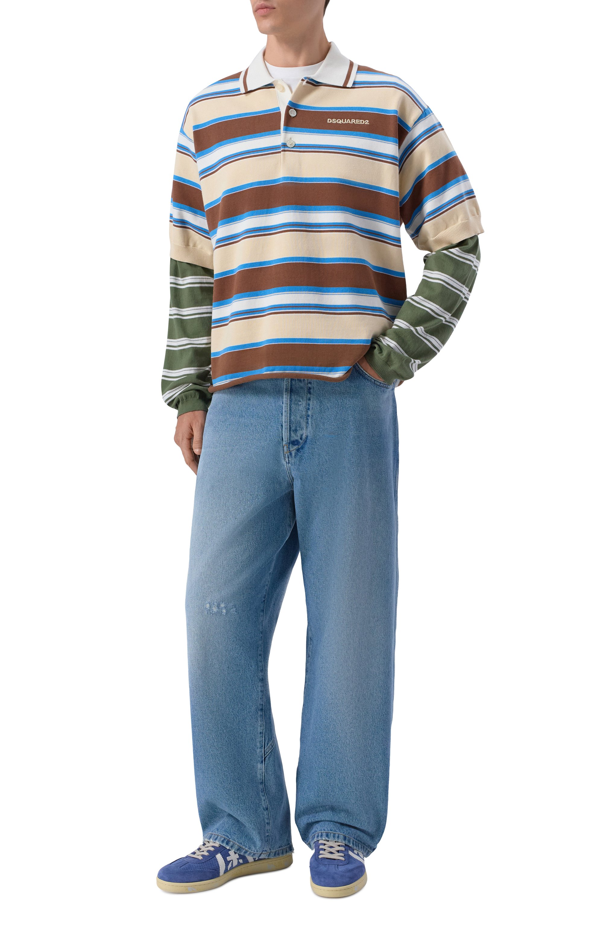 Замшевые кеды bonnie PREMIATA, арт. B0NNIE/VAR 8033, фото 2