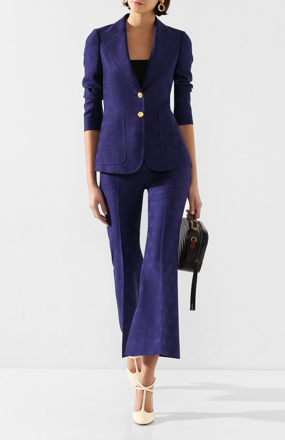 Жакет из смеси шерсти и шелка GUCCI, арт. 610278/ZADSU, фото 2