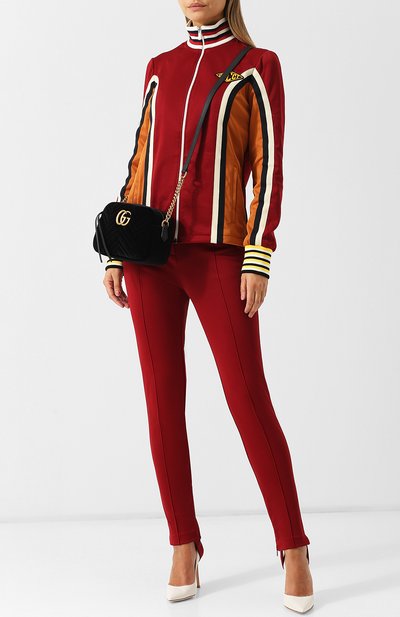 Одн отонные брюки со штрипками GUCCI, арт. 526529/X7C02, фото 2