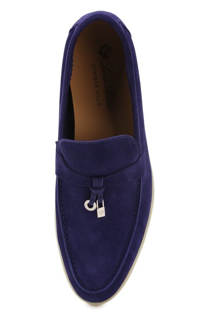 Замшевые лоферы summer walk LORO PIANA, арт. FAE5444, фото 5