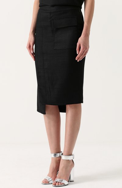Юбка-карандаш асимметричного кроя  TOM FORD, арт. GC5225/FAX203, фото 3