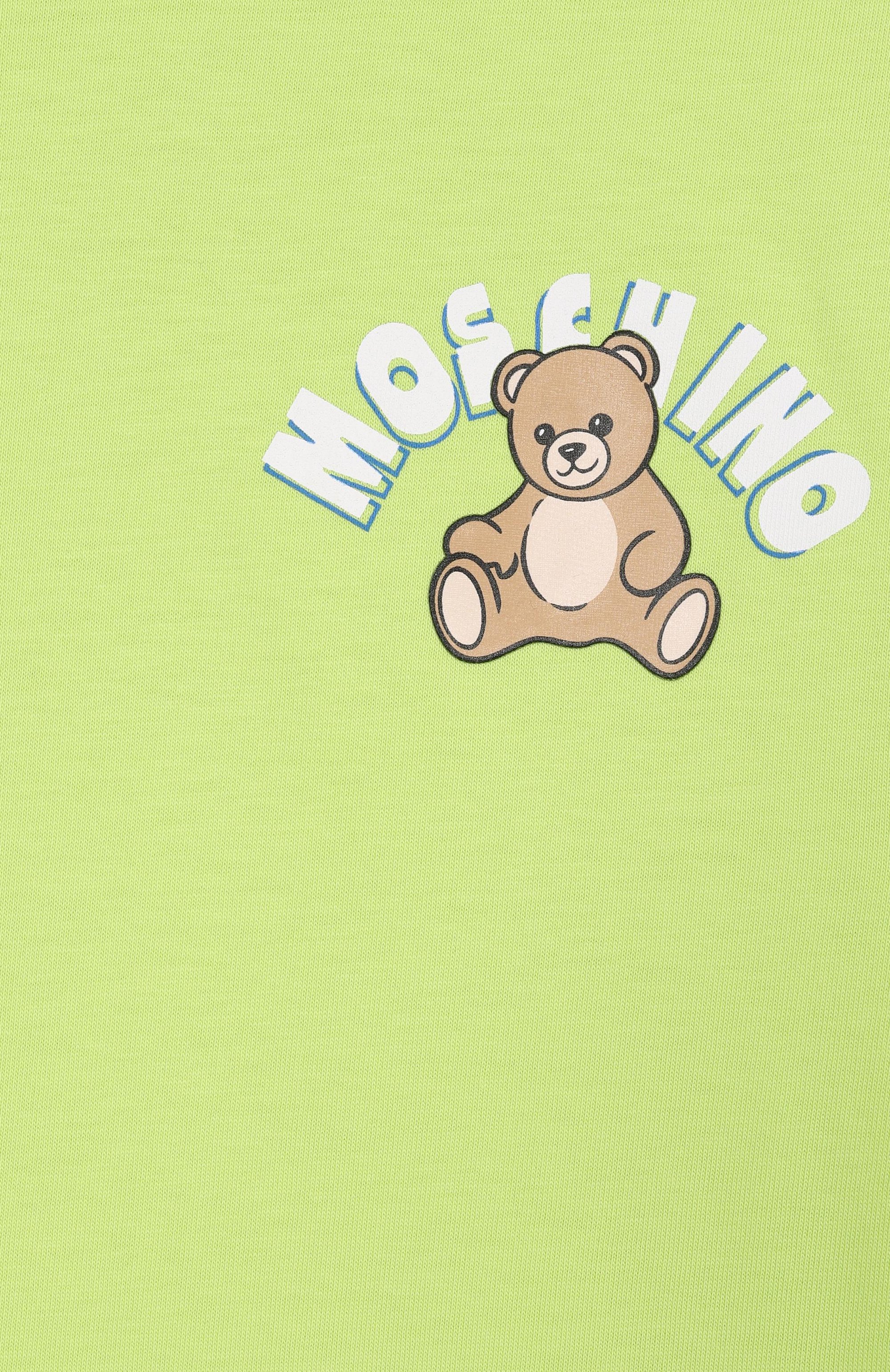 Хлопковая футболка MOSCHINO, арт. HWM058/LAA01_001, фото 3