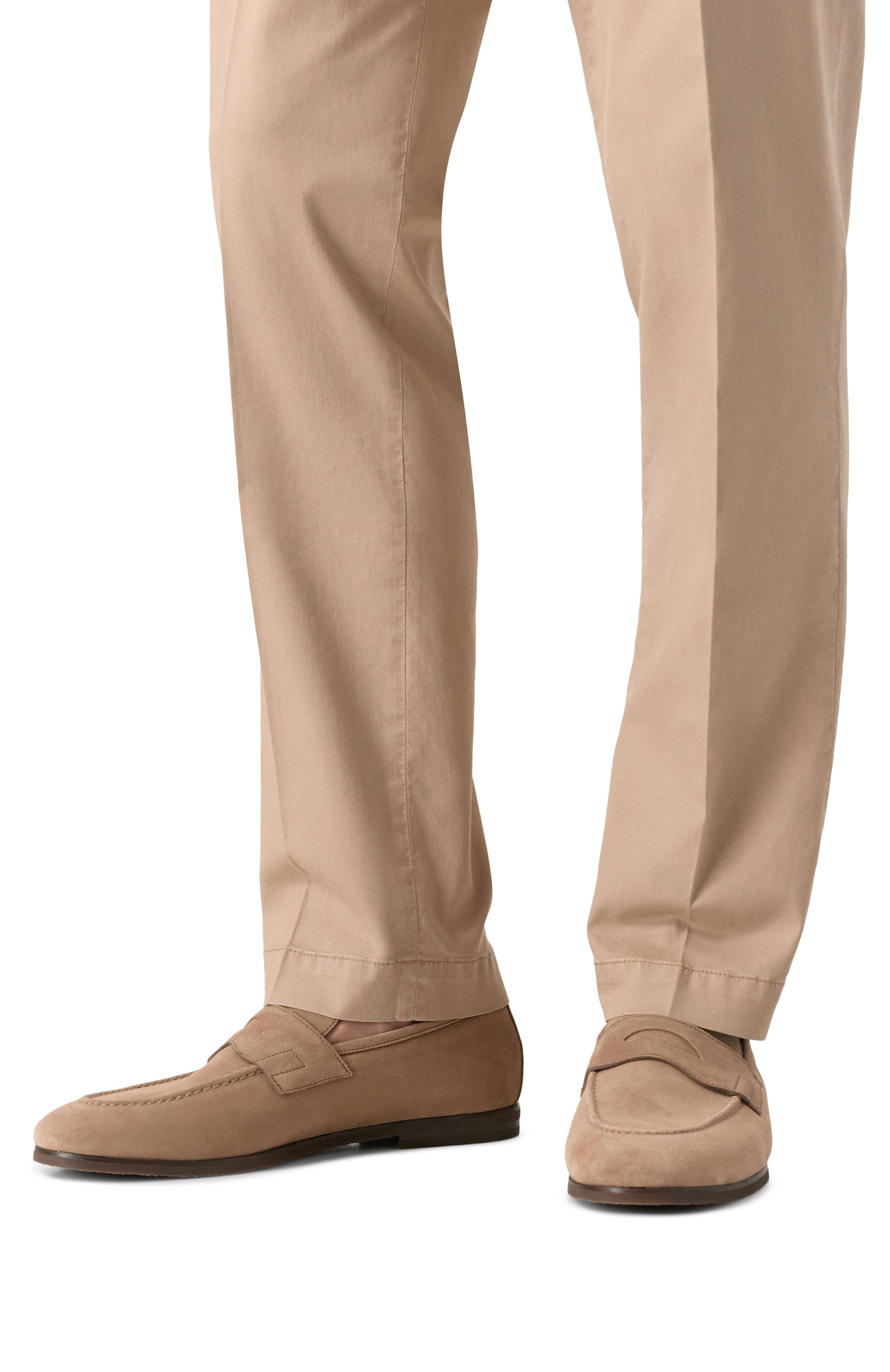 За мшевые пенни-лоферы BARRETT, арт. 221U021.2/LIGHT CASHEMERE, фото 3