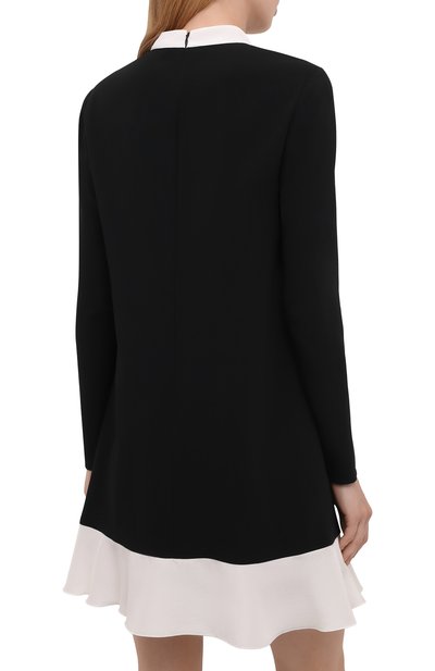 Платье REDVALENTINO черно-белого цвета по цене 72650 руб., арт. WR0VACH5/3TG, фото 4 Платье REDVALENTINO, арт. WR0VACH5/3TG, фото 4