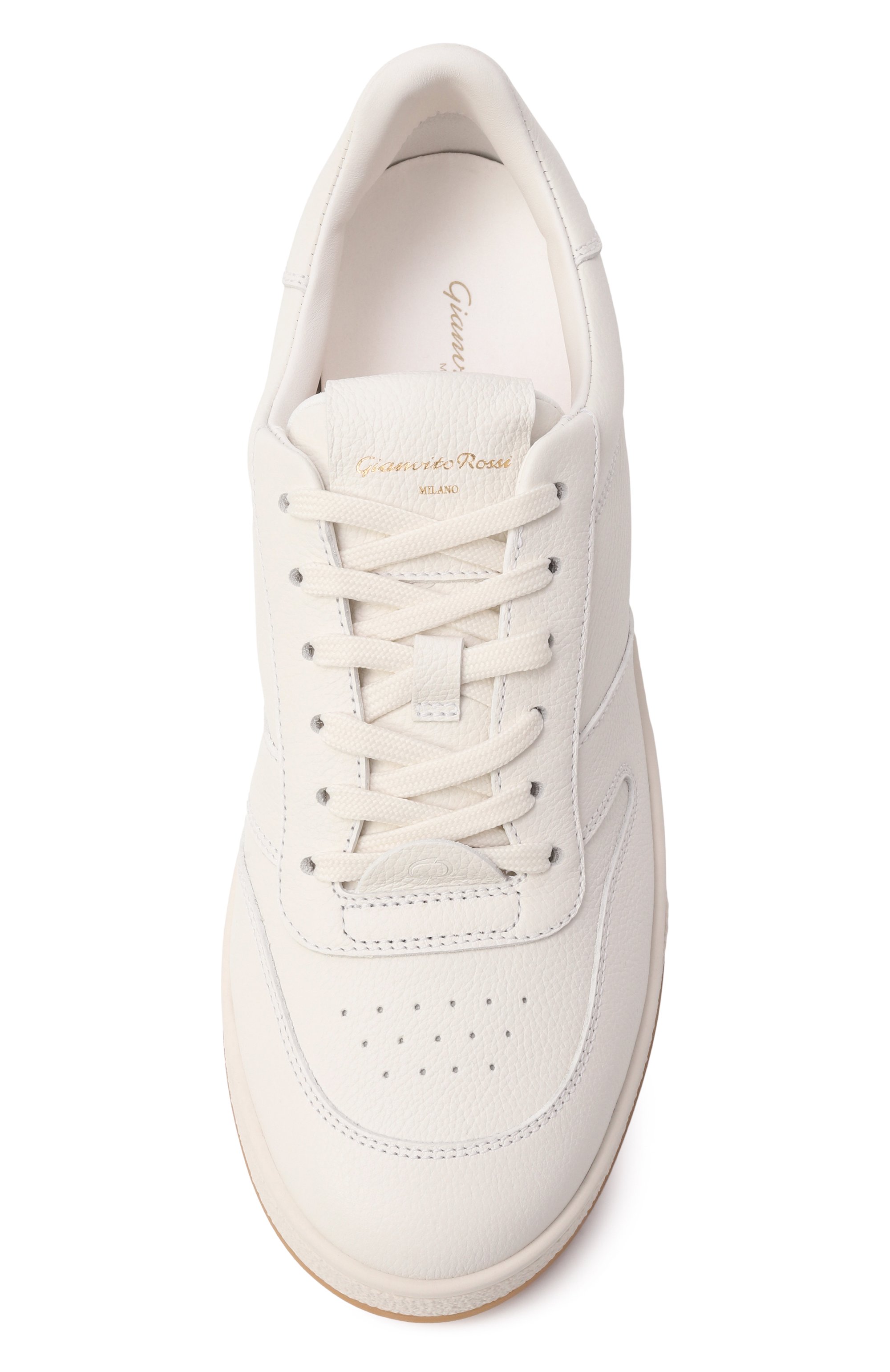 Кожаные кеды slam GIANVITO ROSSI, арт. G25480.FXSBIAN, фото 6