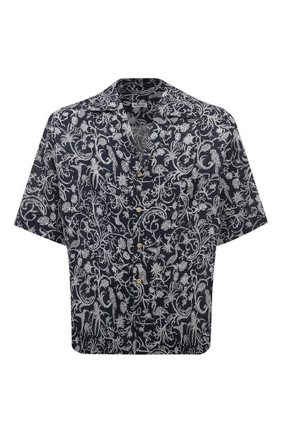 Мужская льняная рубашка KITON, арт. UMC028H08902