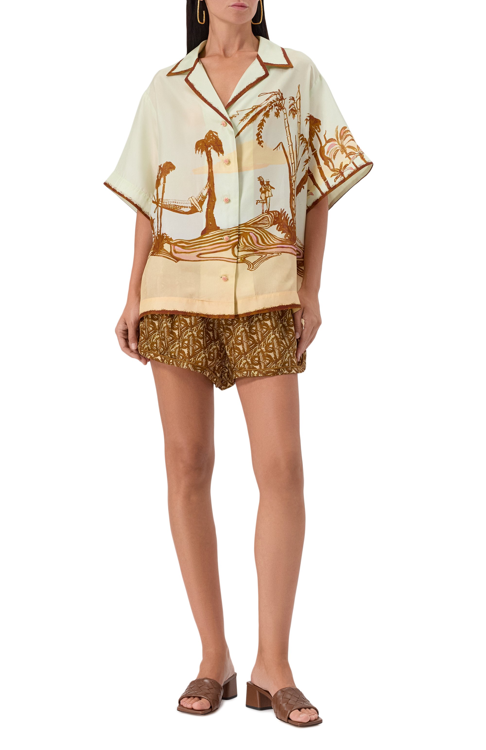 Шелковая рубашка ZIMMERMANN, арт. 3570TSS254, фото 2