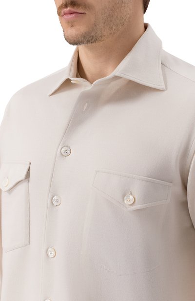 Хлопковая рубашка STEFANO RICCI, арт. CJ008184/TE3101, фото 5