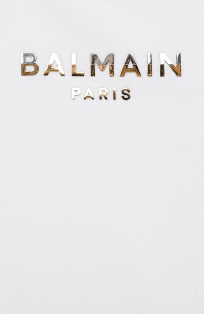 Хлопковая футболка BALMAIN, арт. BU8A01, фото 3