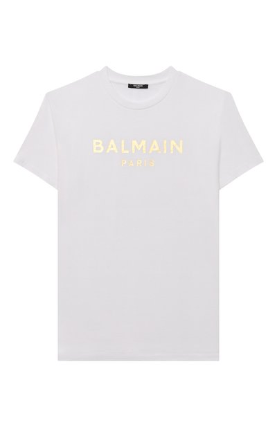 Хлопковая футболка BALMAIN, арт. BS8R01