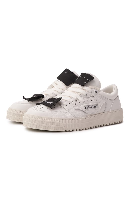 Кожаные кеды 3.0 Off Court  Off-White 0MIA29KC99LEA001 Белый 0MIA29KC99LEA001