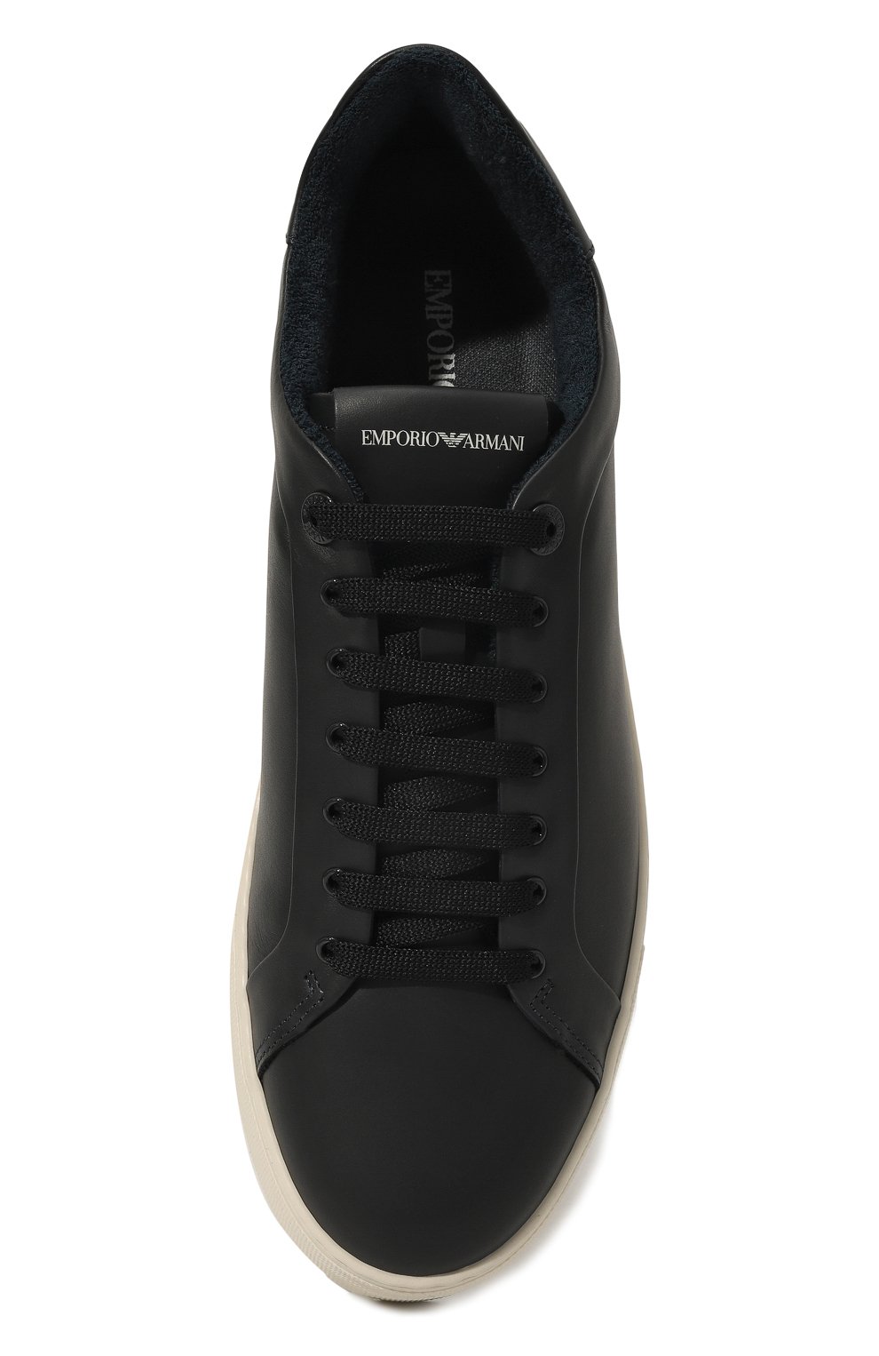 Кожаные кеды EMPORIO ARMANI, арт. X4X598/XF662, фото 6