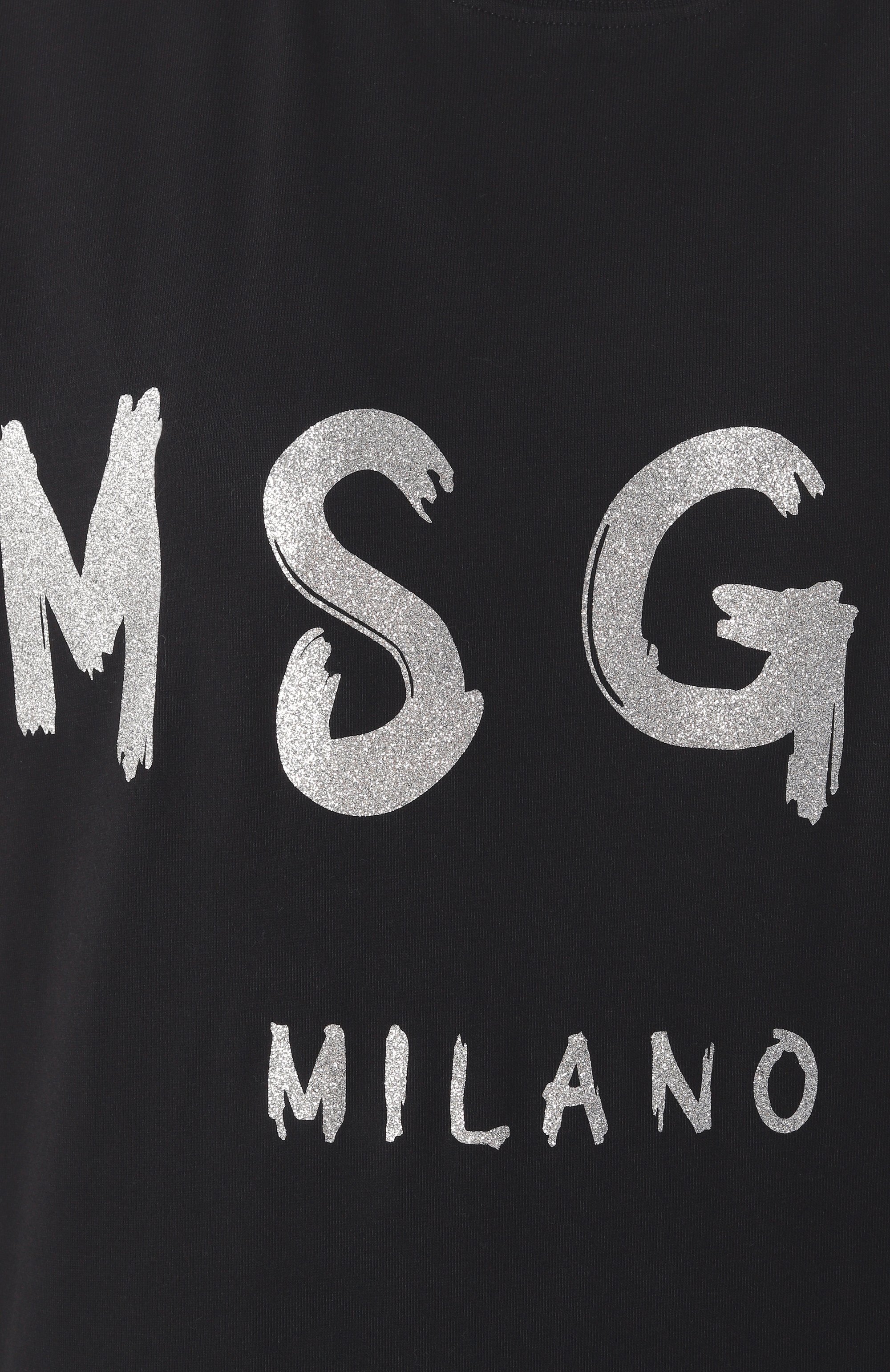 Хлопковая футболка MSGM, арт. 3441MDM510G/237002, фото 6