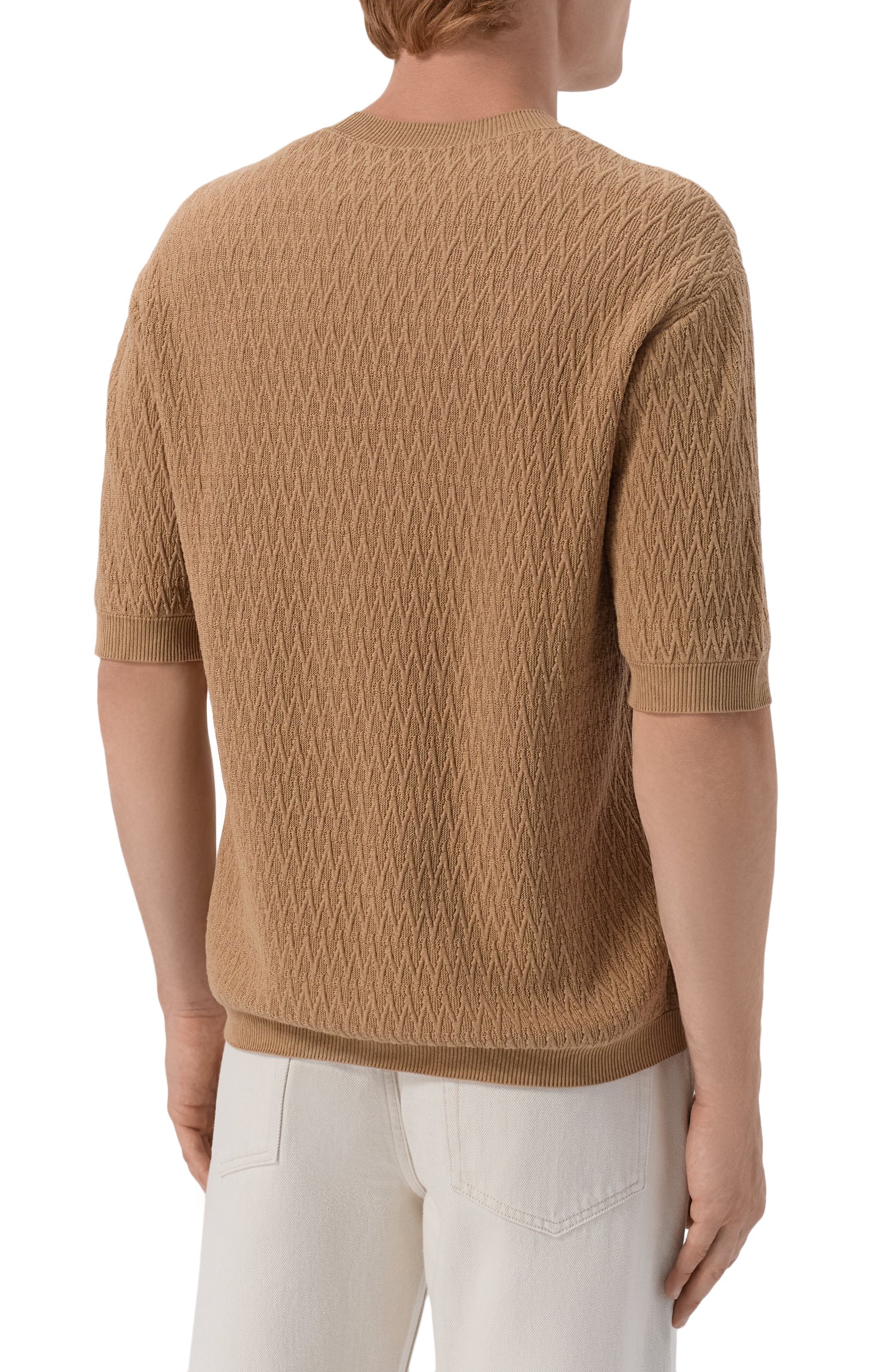 Хлопковый джемпер EMPORIO ARMANI, арт. EM006377/AF27862, фото 4