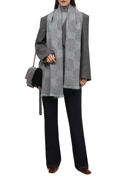 Шерстяной шарф GUCCI, арт. 598993/3GC15, фото 2