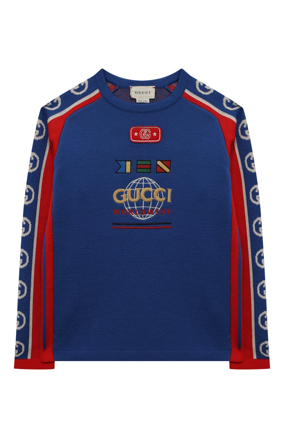 Пуловер из шерсти и хлопка GUCCI, арт. 590275 XKA1R, фото 1