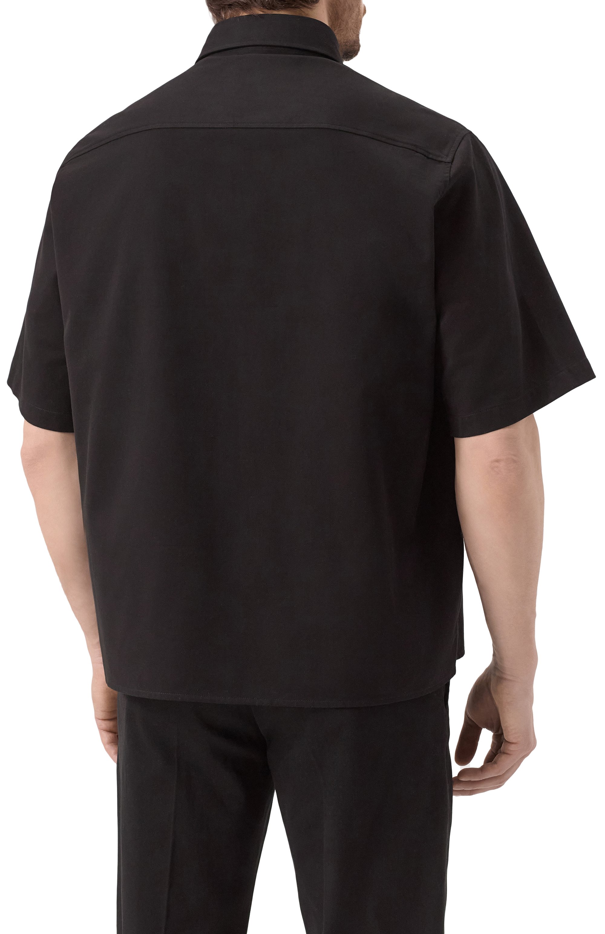 Хлопковая рубашка HUGO BLUE, арт. 50517871, фото 4