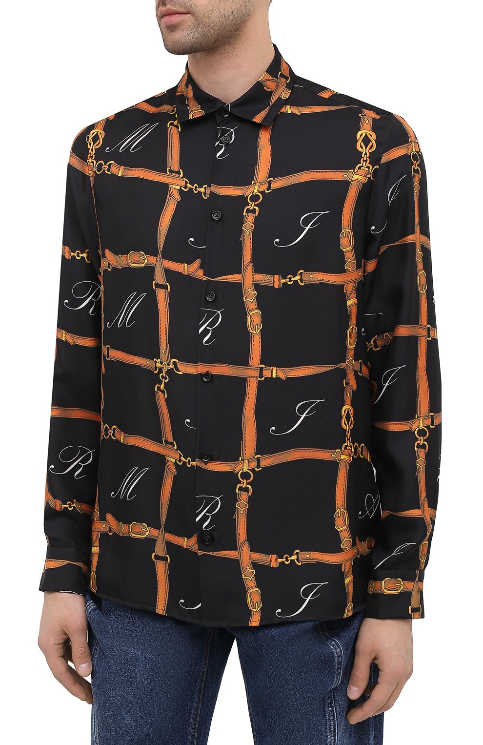 Шелковая рубашка AMIRI, арт. W0M04372SE, фото 3