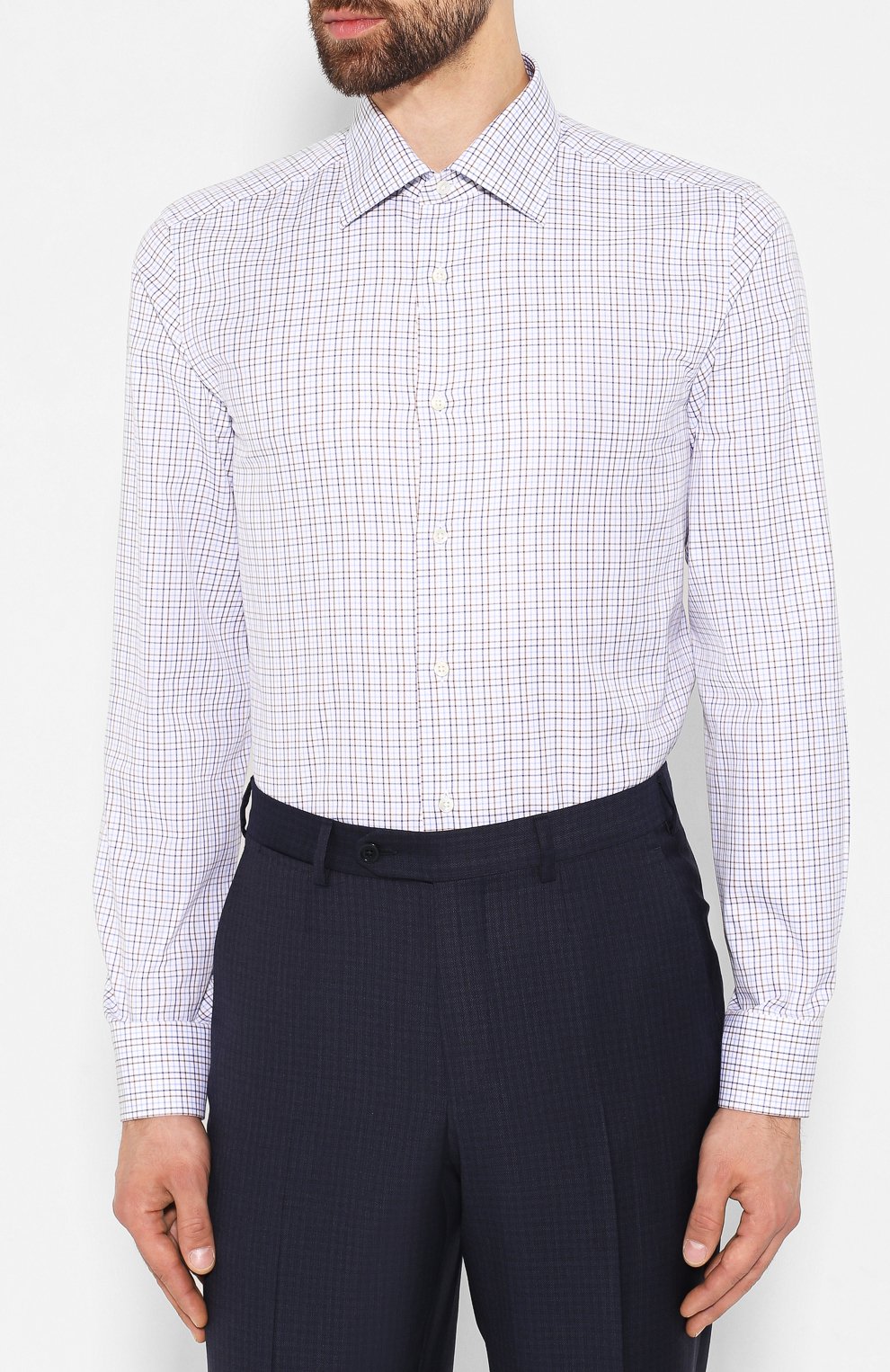 Хлопковая сорочка CANALI, арт. X05/GD01047/S, фото 3